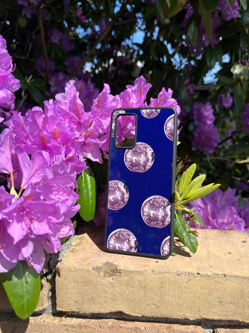 Blue Disco Telefoonhoesje - Micaso