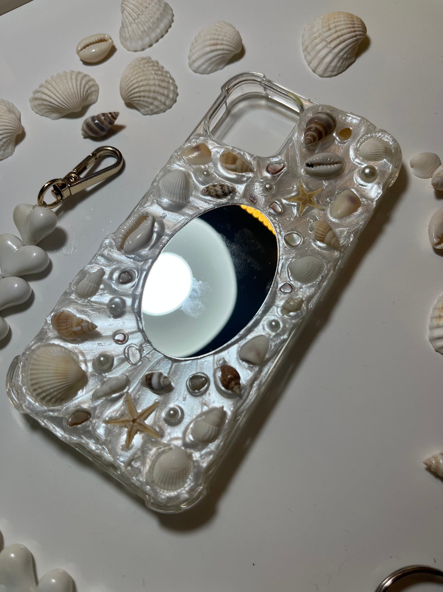 DIY schelpen telefoonhoesje kit