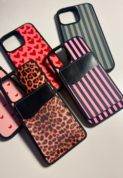 Sage Green Stripes Telefoonhoesje