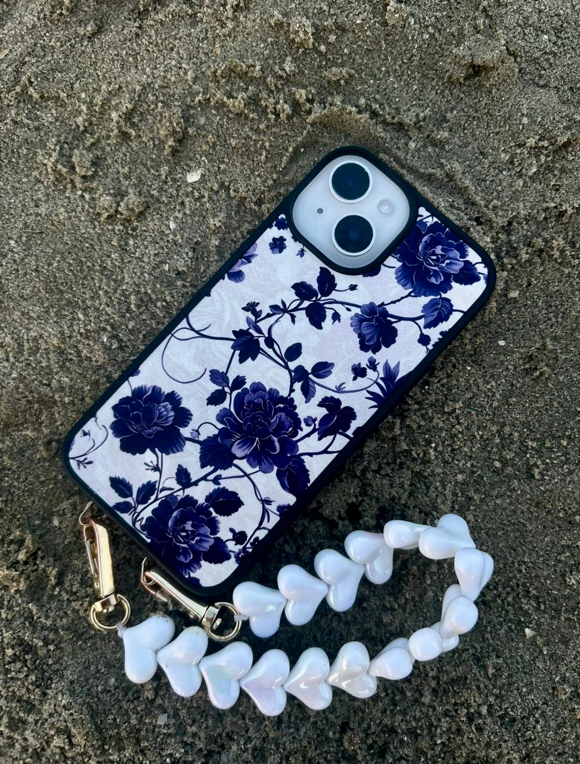 Blue Flowers Telefoonhoesje - Micaso