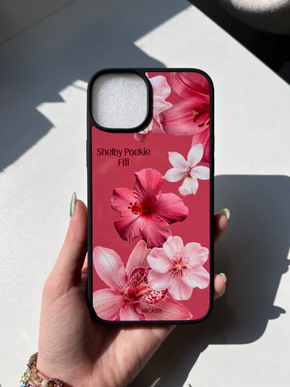Custom Pink Telefoonhoesje - Micaso