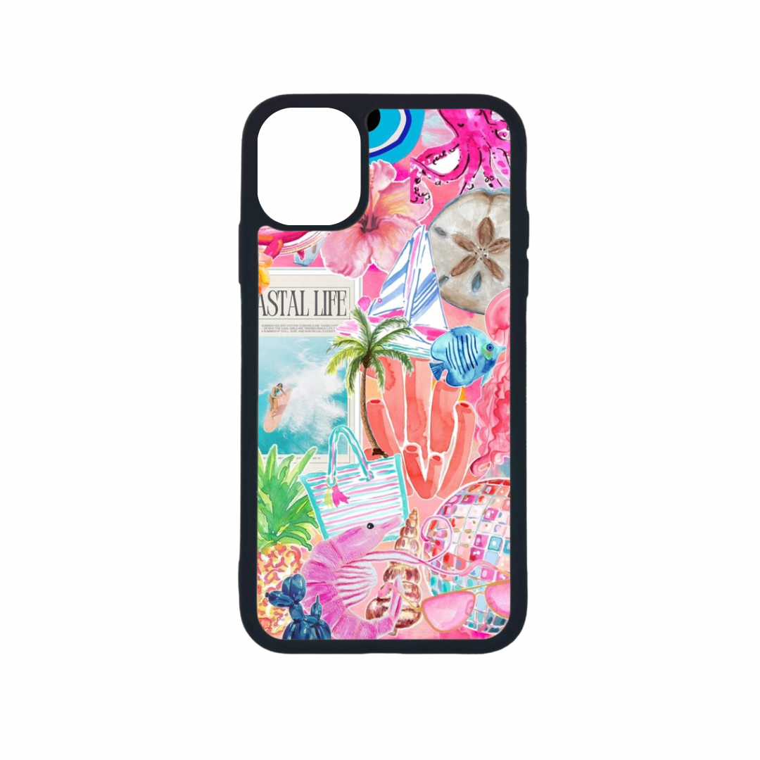 Rose Coral Telefoonhoesje - Micaso