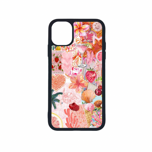 Pink Summer Telefoonhoesje - Micaso
