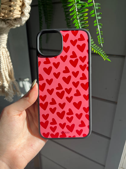 Red Heart Telefoonhoesje - Micaso