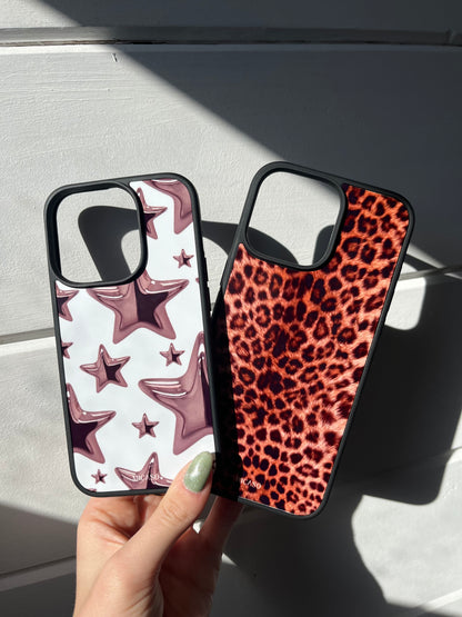 Zilver Stars Telefoonhoesje - Micaso