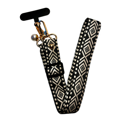 Zwart Verstelbaar Telefoonkoord