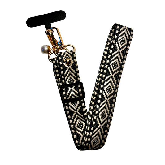 Zwart Verstelbaar Telefoonkoord