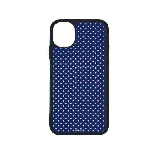Blue Pink Dots Telefoonhoesje - Micaso