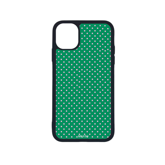 Green Pink Dots Telefoonhoesje - Micaso