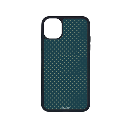 Sage Green Dots Telefoonhoesje - Micaso