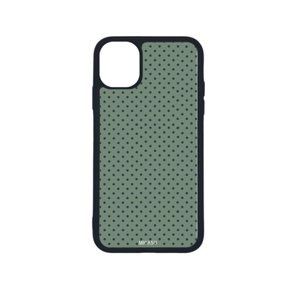 Green Sage Dots Telefoonhoesje - Micaso