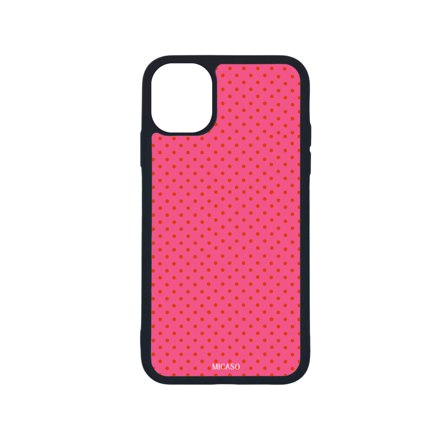 Pink Orange Dots Telefoonhoesje - Micaso