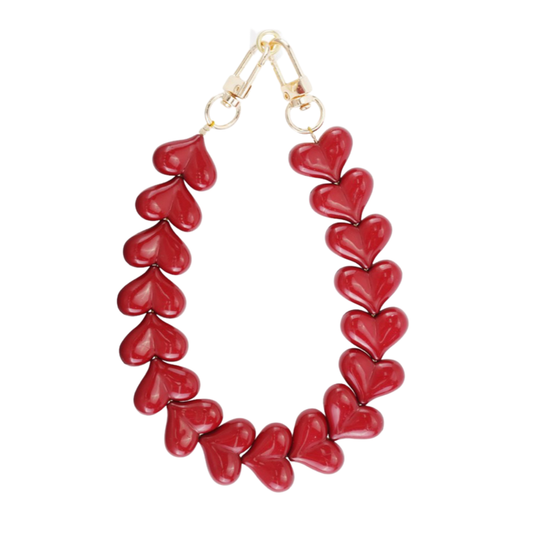 Rood Hartjes Telefoonkoord (Pre-Order) - Micaso