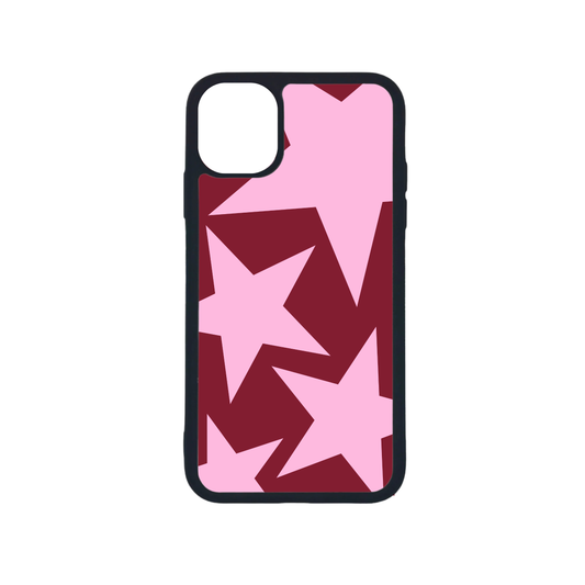 Pink Stars Telefoonhoesje