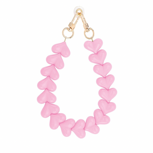 Pink Hartjes Telefoonkoord