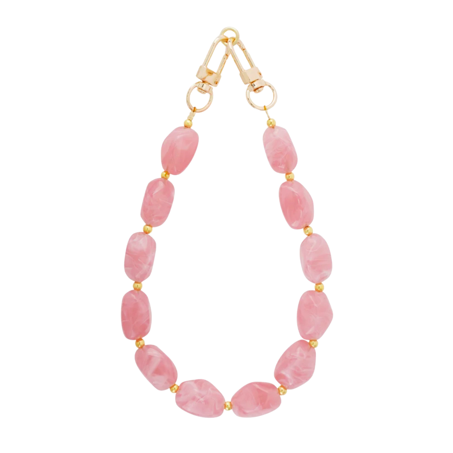 Pink Beads Telefoonkoord