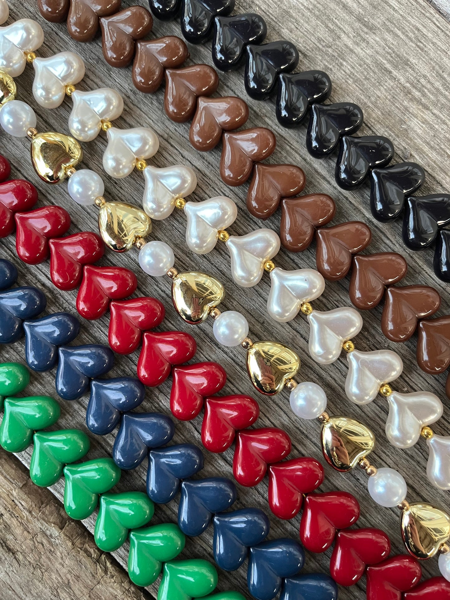 Blauw Hartjes Telefoonkoord