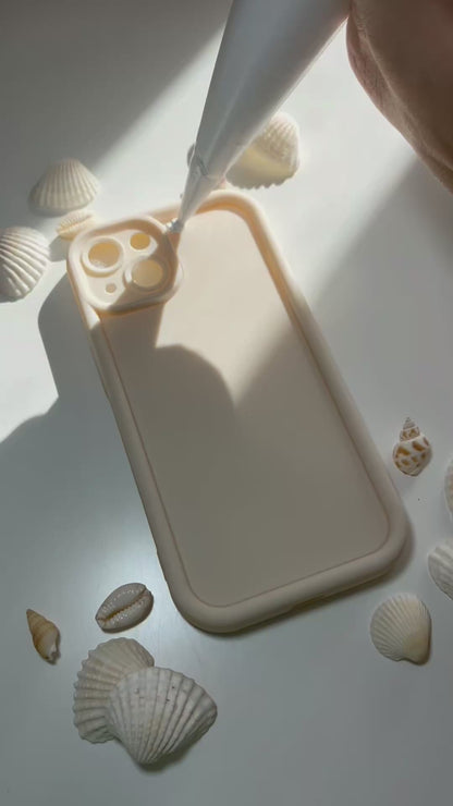DIY schelpen telefoonhoesje kit