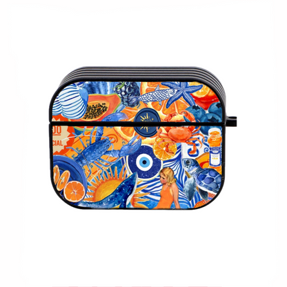 Airpods Orange Sea Hoesje - Micaso