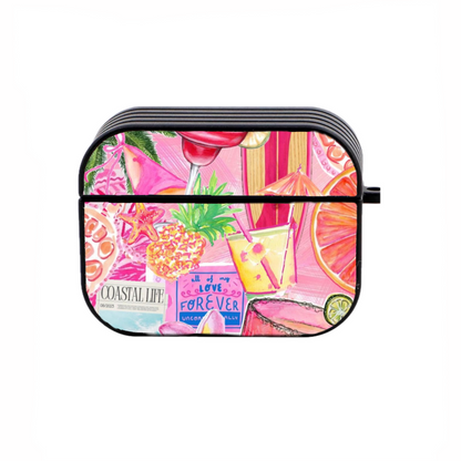 Airpods Pink Surf Hoesje - Micaso